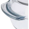 Bigbuy Cooking Orkaitėms atsparus indas su dangteliu su dangčiu Apvalus 1,7 l keptuvės forma