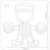 Askato Blocks of Little Geniuses – skaitikliai 64 elementai