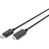 Assmann Electronic DIGITUS DisplayPort Adapteris Cable DP - HDMI Type A St / St 2.0m w / War. DP 1.2 HDMI 2.0 4K / 60Hz CE juodas