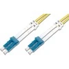 Assmann Electronic DIGITUS LWL patchable LC/LC 09/125um singelmode Duplex be halogenų su protokolu geltona 5m