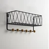 Domax_Home Drabužių kabykla Domax, 35 cm x 12 cm, juoda