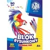 Astra Blokas A4 20k, baltas 10vnt.