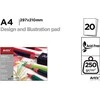 Astra Papier A4 formato piešimo bloknotas