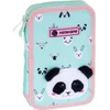 Astra penalas Dvigubas pieštukų dėklas su Teddy Panda ASTRA priedais