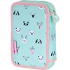 Astra penalas Dvigubas pieštukų dėklas su Teddy Panda ASTRA priedais