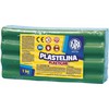 Plastelina Astra 1kg, žalia – mokyklai, darželiams, kūrybai