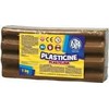 Plastelinas Astra 1kg, rudos spalvos