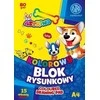 Astra Spalvotas blokas A4 / 15K 80g Astrid (10vnt.)