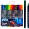 Astra Trikampiai spalvoti smulkintuvai piešimui 0,4 mm 18 vnt ASTRA