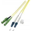 Kabelis Asus EFB Duplex Jumper LC-E2000 9/125, OS2, LSZH, gelb, 3mm,