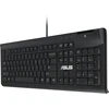Asus KU100 | Smart Card Klaviatūra | su laidu | US | Juodas