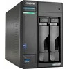 Asustor LOCKERSTOR 2 AS6702T 2 skyrių failų serveris, Intel Celeron N5105 keturių branduolių 2,0 GHz procesorius, 8 GB DDR4 RAM. 4 x M.2 PCIe (NVMe), 2 x 2,5 GbE. 2 x USB 3.2. HDMI 2.0b.