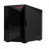 Asustor NIMBUSTOR 2 GEN2 AS5402T 2 skyrių failų serveris, Intel Celeron N5105 keturių branduolių 2,0 GHz procesorius, 8 GB RAM DDR4. 2 x 2,5 GbE LAN, 3 x USB 3.2. HDMI 2.0B, 4 x M.2 NVMe