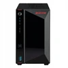 Asustor NIMBUSTOR 2 GEN2 AS5402T 2 skyrių failų serveris, Intel Celeron N5105 keturių branduolių 2,0 GHz procesorius, 8 GB RAM DDR4. 2 x 2,5 GbE LAN, 3 x USB 3.2. HDMI 2.0B, 4 x M.2 NVMe