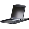 Valiklis Aten CL1308N DE KVM komutatorius 8 prievadų, 19 colių LCD konsolė (PS/2-USB, VGA) DE išdėstymas