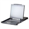 Aten ATEN CL5708iM Przełącznik KVM LCD Over IP, USB-PS/2, VGA, 8 portów, UK-Layout