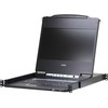Valiklis Aten komutatorius ATEN CL6700MW-ATA-2XK06DNG KVM komutatoriaus tvirtinimo stove parinktys Juodas