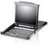 Valiklis Konsolė KVM Aten ATEN CL6700MW IT Single Rail 17,3''-LCD konsolė (USB, HDMI / DVI / VGA) IT-Layout