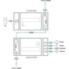 Maršrutizatorius Przełącznik Aten ATEN UCE33100, 4-Port USB 3.2 Gen.1 Cat 6A Extender, bis zu 100m