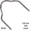 ATL Plastiko suvirinimui spaustukai 0.8mm 100vnt