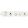 Opti Išmanus maitinimo skirtukas ATLO-WS95U-TUYA (4 lizdai + 2 USB + 1 USB-C) Wi-Fi, Tuya Smart 1.5 m