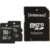 Atminties kortelė „Intenso Micro SD“ kortelė UHS-I 32 GB SDHC Premium dvigubas rinkinys