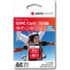 Atminties kortelė „AgfaPhoto“ SDHC kortelė 32 GB didelės spartos, 10 klasės UHS I