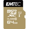 Atminties kortelė Karta Emtec Gold+ Micro SDXC 64 GB, 10 klasė (ECMSDM64GXC10GP)