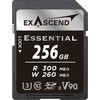 Atminties kortelė Karta ExAscend Essential UHS-II 256GB V90 (EX256GSDU2-S)