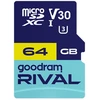 GOODRAM RIVAL M3AA 64 GB Micro SDXC V30 UHS-I U3 + adapteris (GGSM3AA-0640R12)