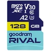 GOODRAM Micro SDXC 128GB V30 A2 UHS I U3 RIVAL + adapter