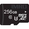 IMRO atminties kortelė Micro SD 256GB 100MB/s class 10 UHS 3 su adapteriu SD