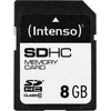 Atminties kortelė Intenso SDHC 8 GB 10 klasės (3411460)