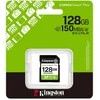 „Kingston Technology“ 128 GB SDXC Canvas Select Plus Gen3 150 MB/s C10 UHS-I U1 V10 atminties kortelė