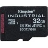 Atminties kortelė „Kingston Technology“ 32 GB „Micro SDHC Industrial C10 A1 pSLC“ kortelė, vienguba pakuotė be adapterio