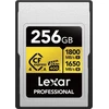 Lexar Lexar CFexpress 4.0 Pro Gold atminties kortelė, VPG400/IP68, R1800/W1650 (Type A) 256GB