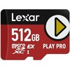 Atminties kortelė Lexar 512GB Micro SDXC Express PLAY Pro Express 7.1 UHS-I C10 U3 V30 kortelė