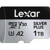 Atminties kortelė „Lexar Professional Sidabrinis Plus“ „Micro SDXC“ 1 TB, 10 klasės, UHS-I/U3 A2 V30 (LMSSIPL001T-BNANG) kortelė