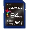 Atminties kortelė A-DATA Premier Pro SDXC, UHS-I U3 Class 10, 64GB, mėlyna / ADATA-338