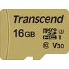 Atminties kortelė TRANSCEND 16GB UHS-I U1 Micro SD su adapteriu SD