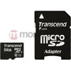 Atminties kortelė TRANSCEND 64GB Micro SDXC Class10 UHS-1 su adapteriu