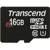 Atminties kortelė TRANSCEND 16GB Micro SDHC Class 10 UHS-I su adapteriu