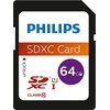 Atminties kortelė „Philips“ SDXC kortelė 64 GB, 10 klasės UHS-I U1