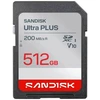 Atminties kortelė Karta PNY Sandisk Ultra PLUS SDXC karta 512GB UHS-I, V10, U1, C10, (200MB/s) (SDSDUBQ-512G-GN6IN)