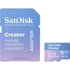 Atminties kortelė „Sandisk“ SD kortelės atmintis „Sandisk Creator MicroSD 512GB“