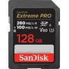 Atminties kortelė SanDisk 128GB Extreme Pro 280/100MB/s V60 UHS-II SDXC kortelė