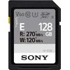 Sony 128GB SDXC kortelė su greičio specifikacijomis