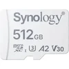Atminties kortelė Kortelė Synology Micro SDXC pramoninė (512GB, 3D NAND, 100MB/s, V30/U3/A2, IPX7) (MSD01-512G)