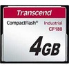 Atminties kortelė TRANSCEND CompactFlash kortelė CF180I, 4GB, SLC režimas WD-15, Wide Temp.