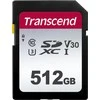 Atminties kortelė TRANSCEND 512GB UHS-I U3 SD kortelė